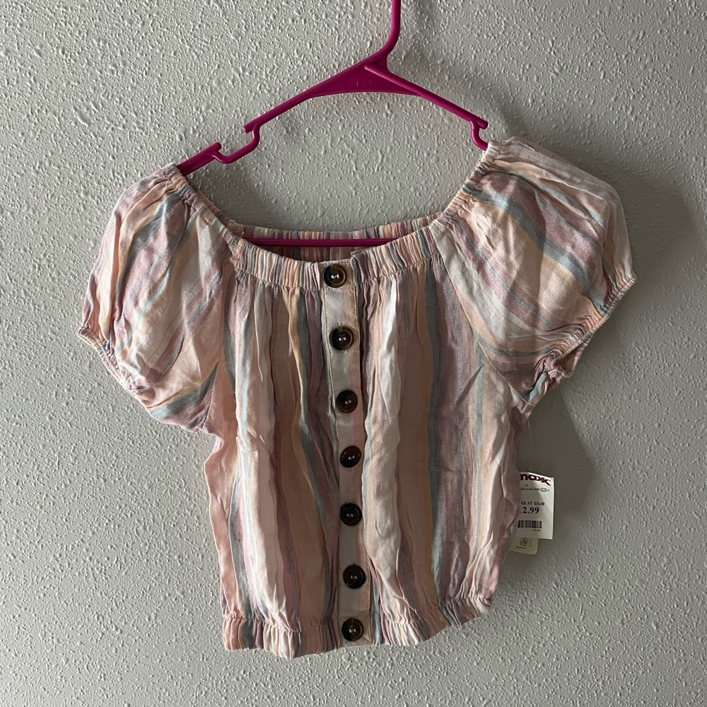 TJ Maxx off the shoulder shirt